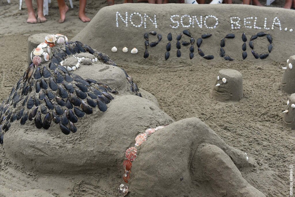 Ogni anno la gara dei castelli di Alassio | © Archivio foto visitalassio.com