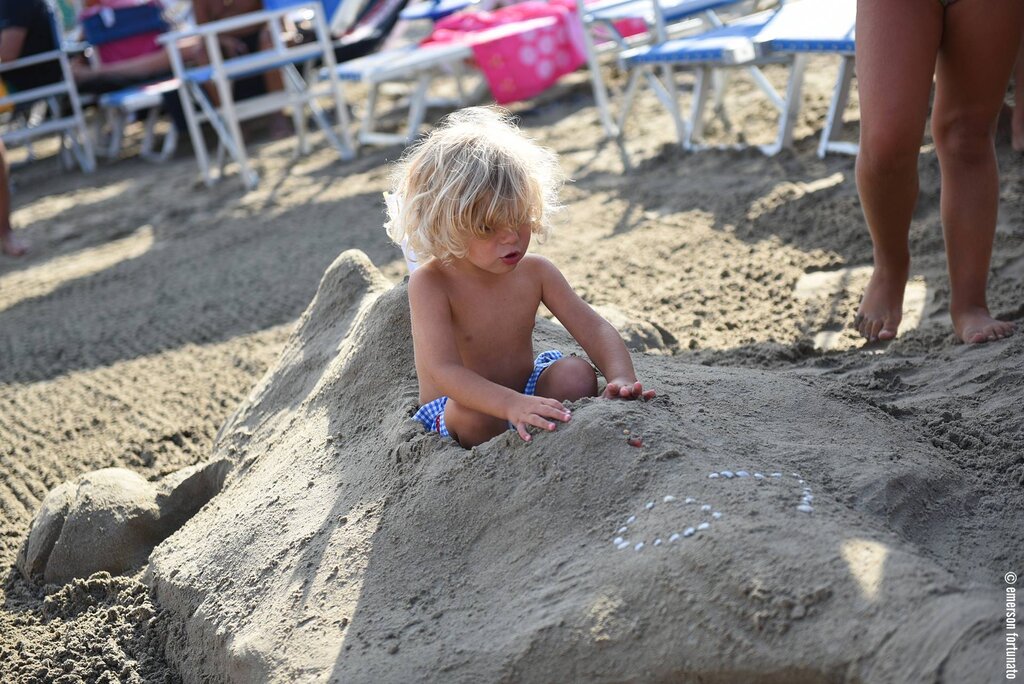 Concorso di castelli di sabbia sulle spiagge di Alassio | © Archivio foto visitalassio.com