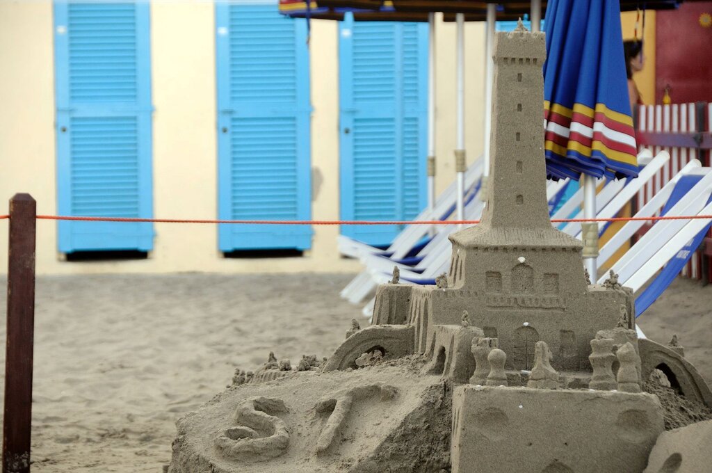 Opere di sabbia nelle spiagge di Alassio | © Archivio foto visitalassio.com