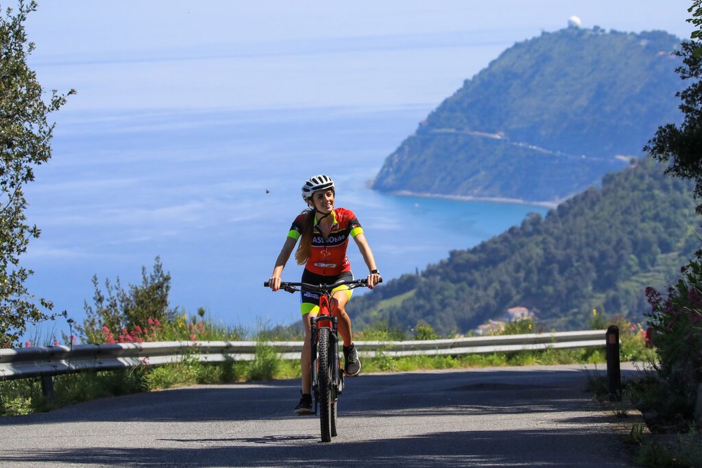 The Alassio cyclepath