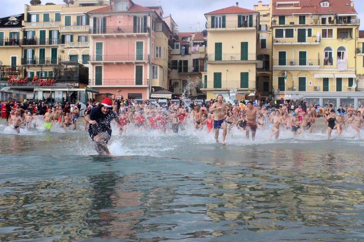 Baignade d'hiver