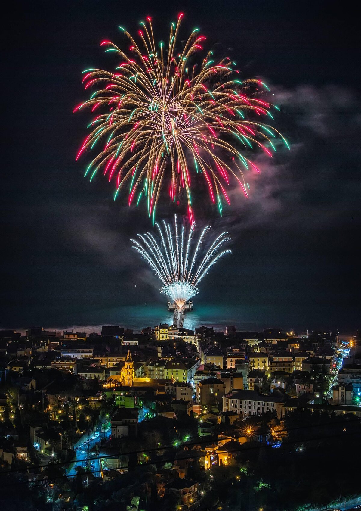Fuochi d'artificio di Capodanno