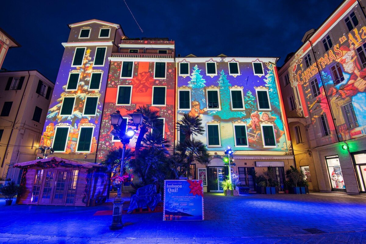 Luci di Natale ad Alassio