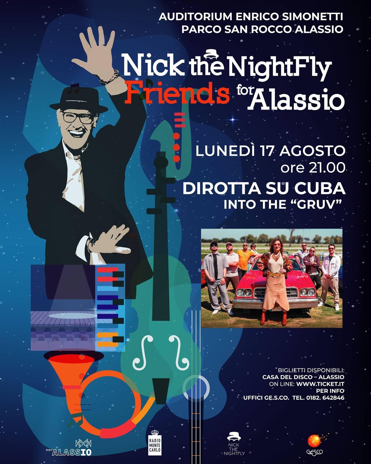 Nick the NightFly Friends for Alassio - Dirotta Su Cuba