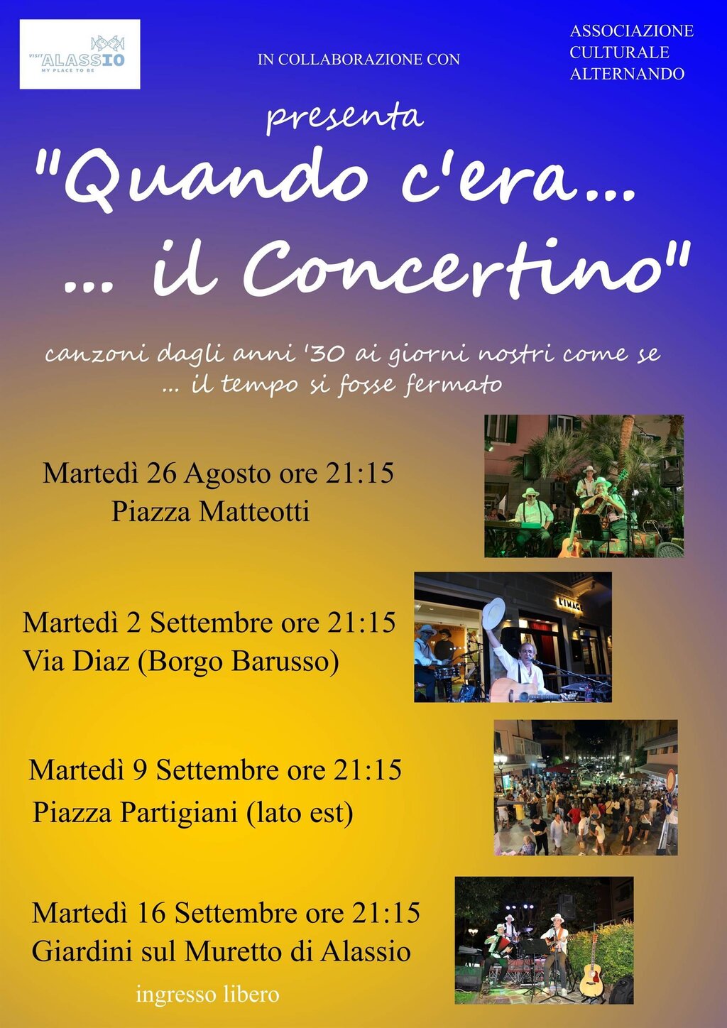 Once upon a time...coffee concert