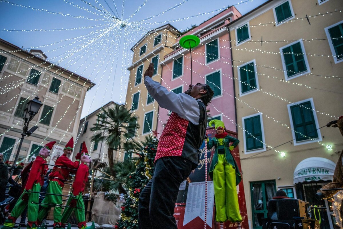 Alassio Christmas town
