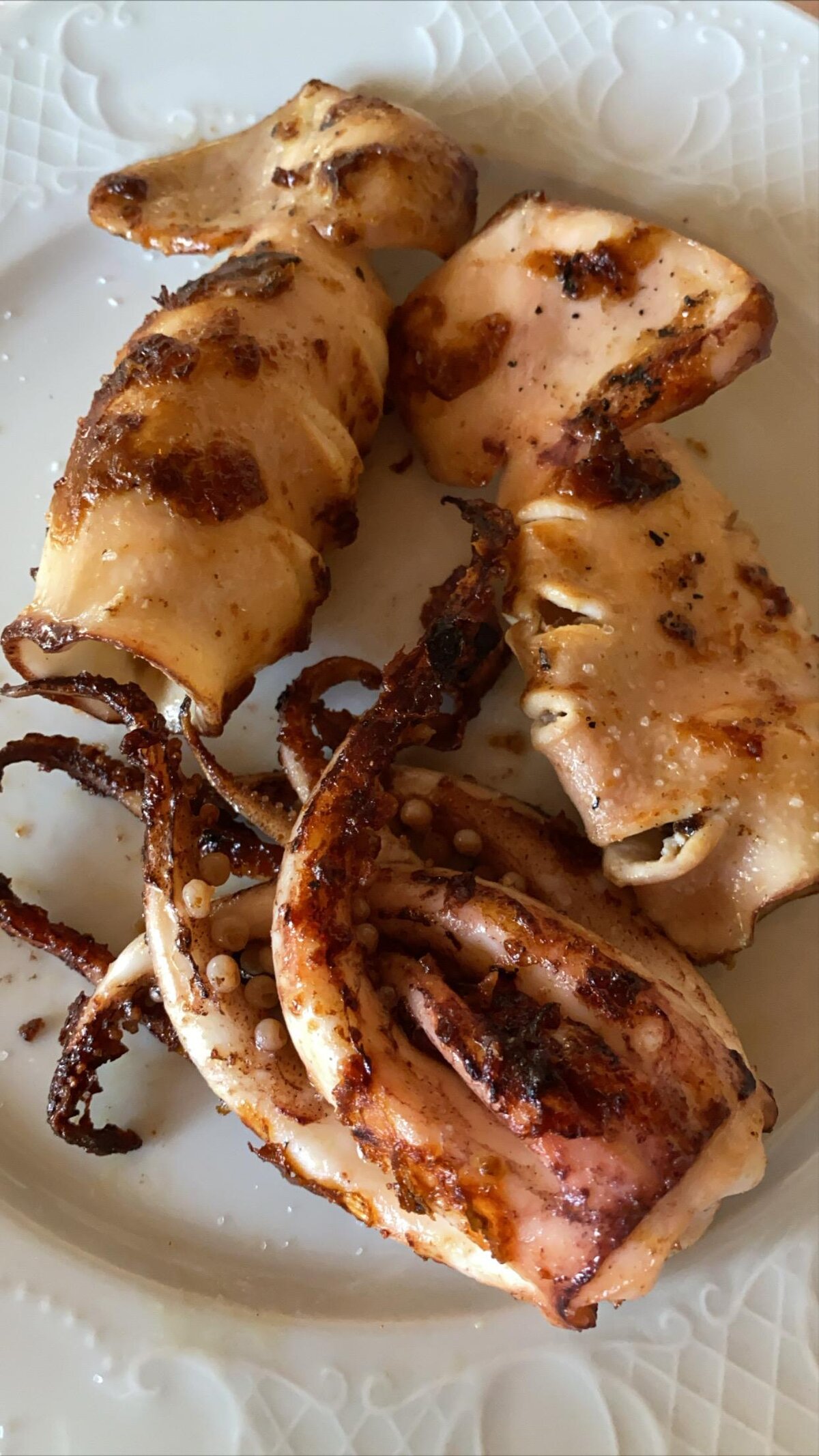 calamari grigliati