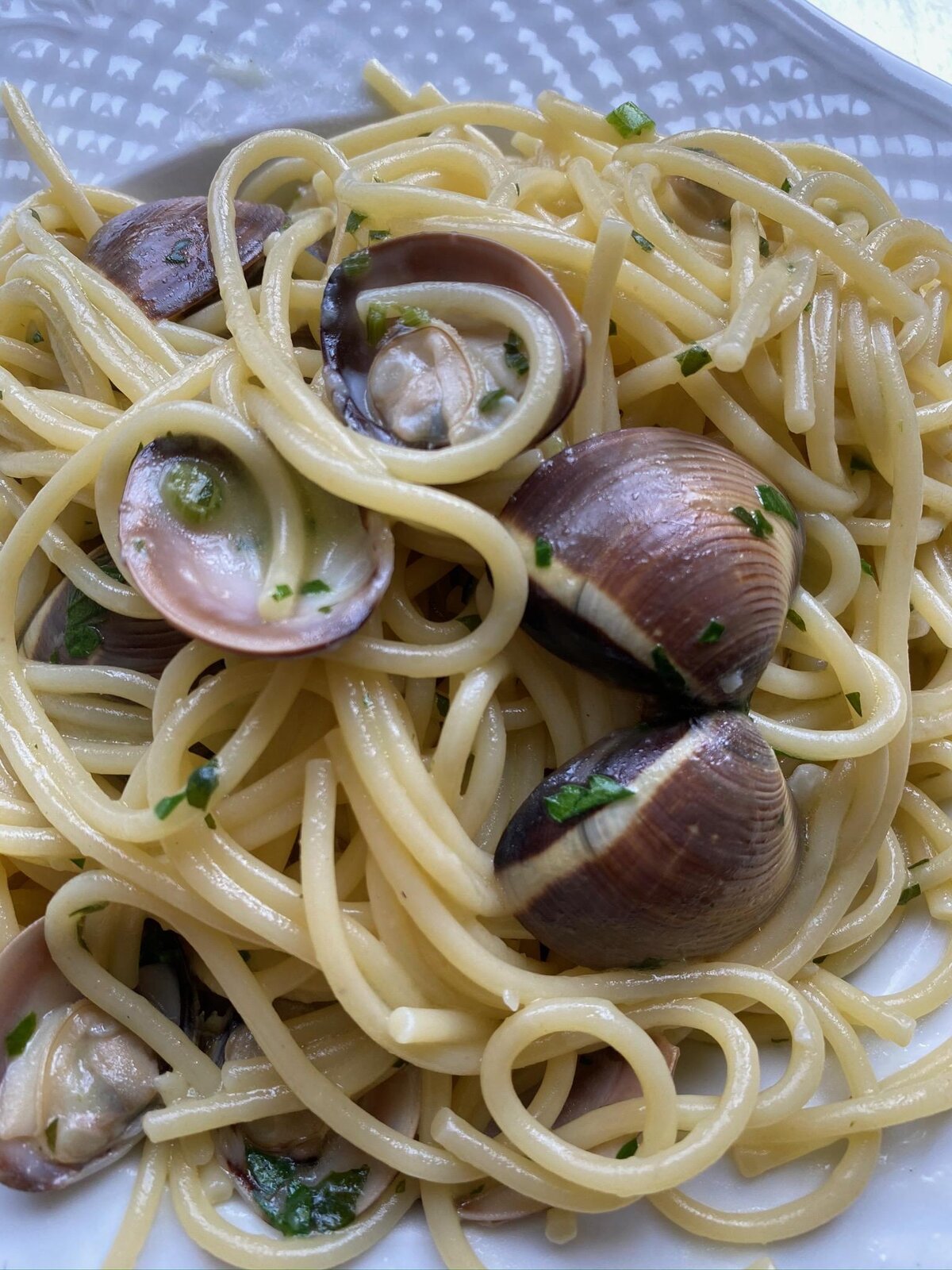 spaghetti alle vongole