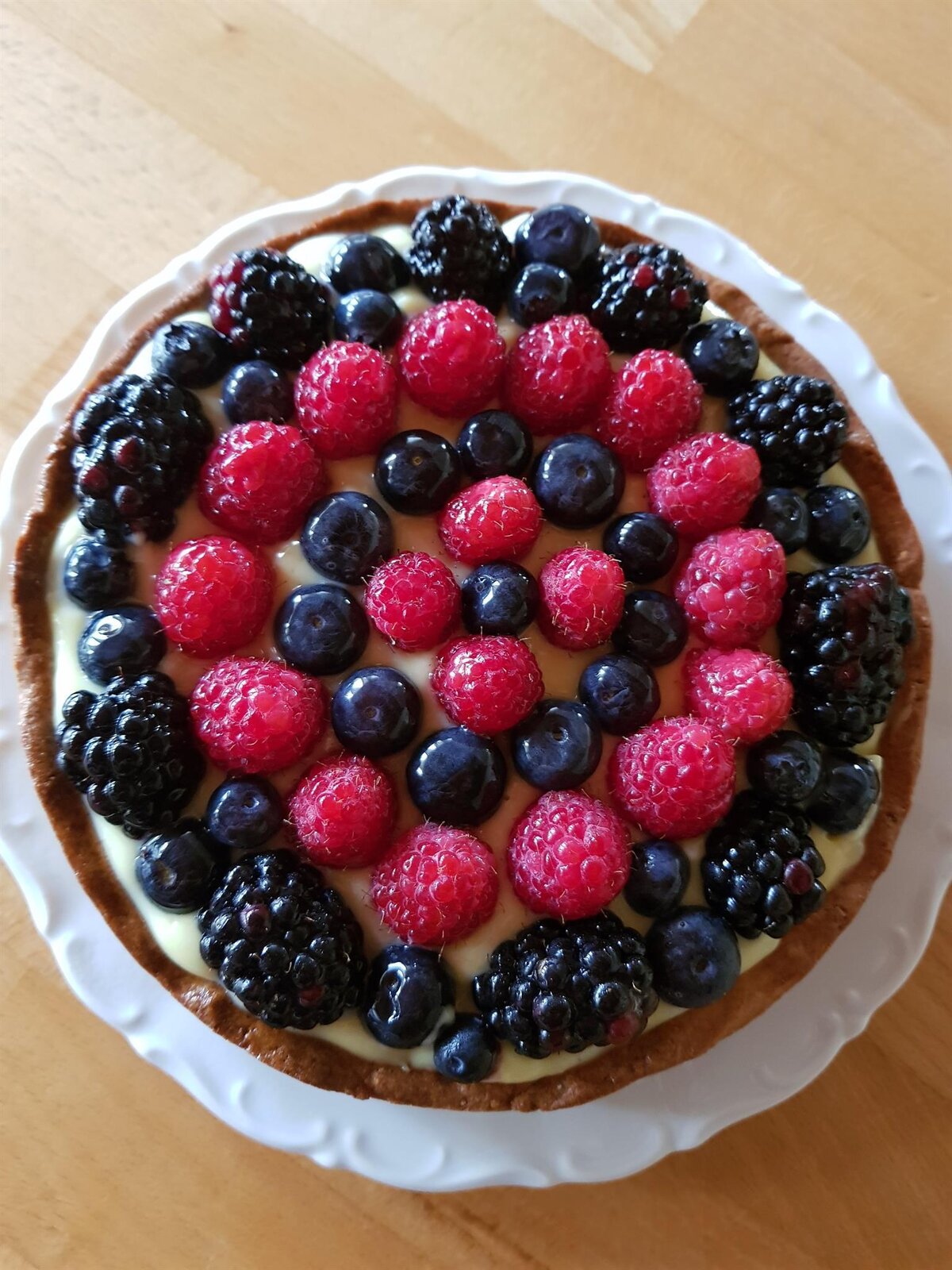 crostata ai frutti di bosco