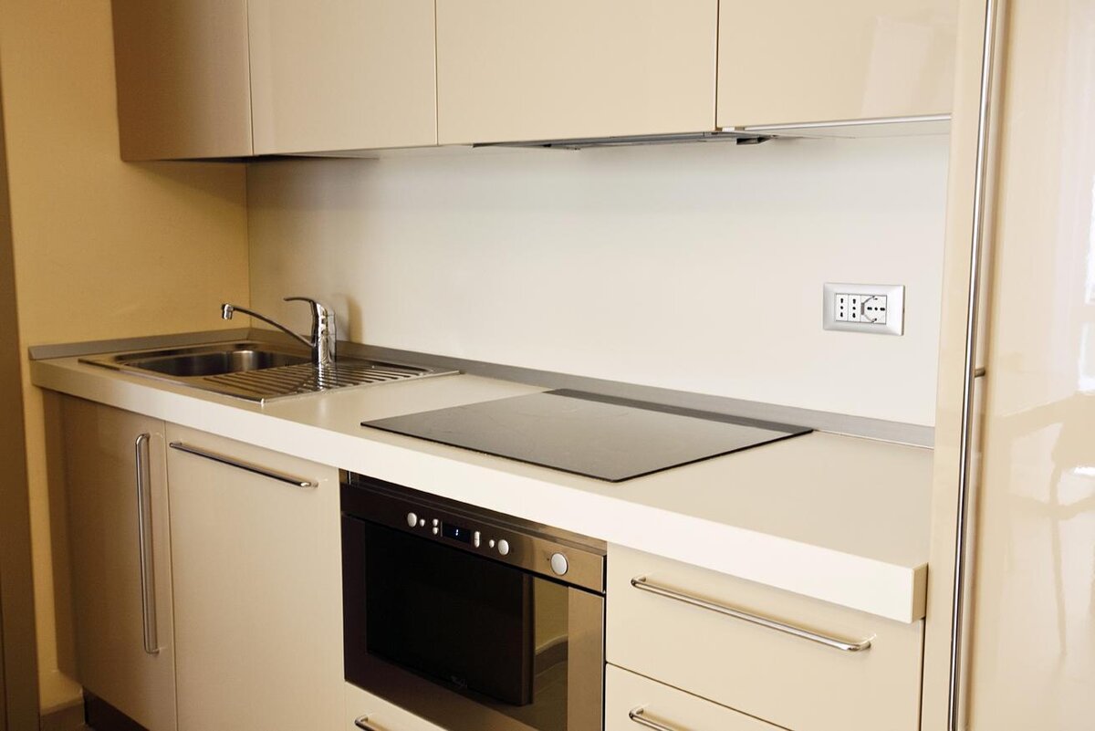 Particolare Cucina bilocale laterale