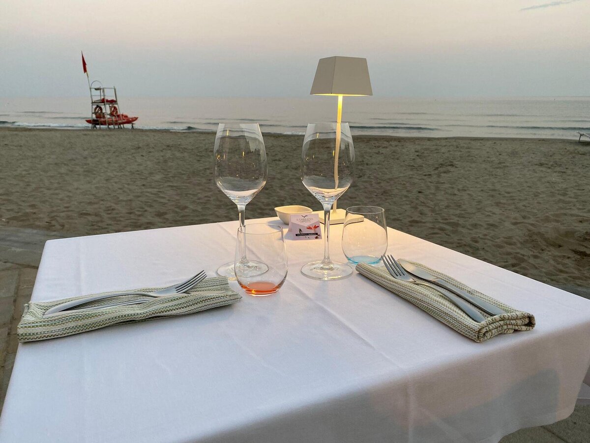 Ristorante Gabbiano vista mare 3