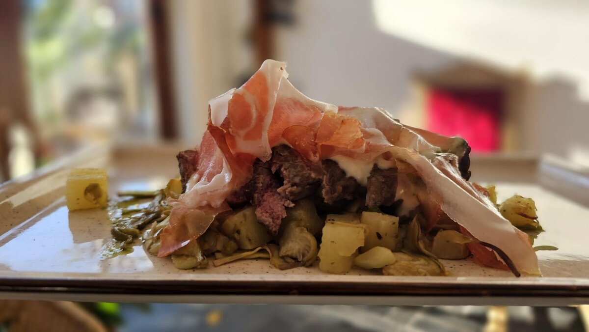 Piatto La cantina di Re Carciofo 3